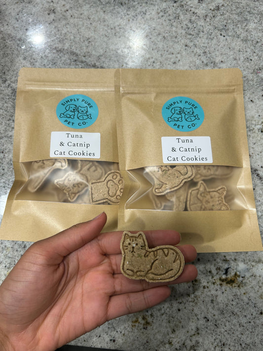 Tuna & Catnip Assorted Cat Cookies (For Cats)